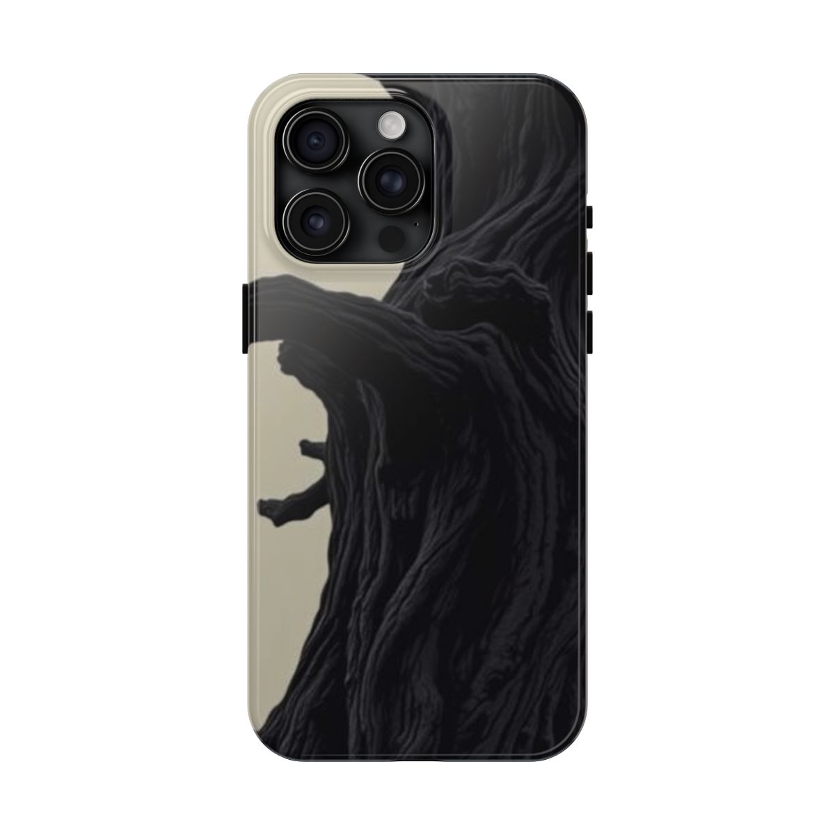 Bristlecone Sentinel pine ridge phone case, shown on iPhone 15 Pro Max