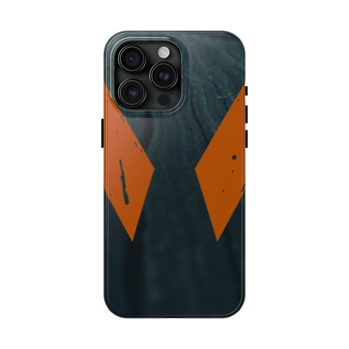 Double Diamond trail blaze phone case, shown on iPhone 15 Pro Max