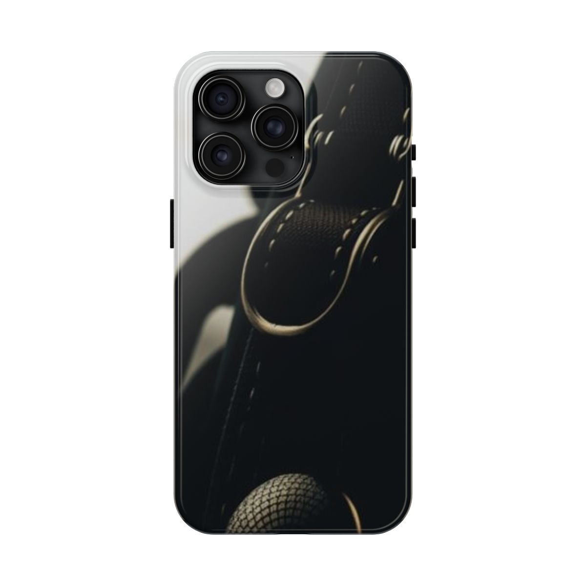 Strap Patina weathered pack phone case, shown on iPhone 15 Pro Max